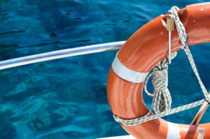 life buoy ship water